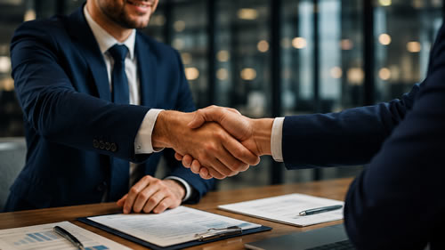 Trattativa commerciale tra buyer e fornitori